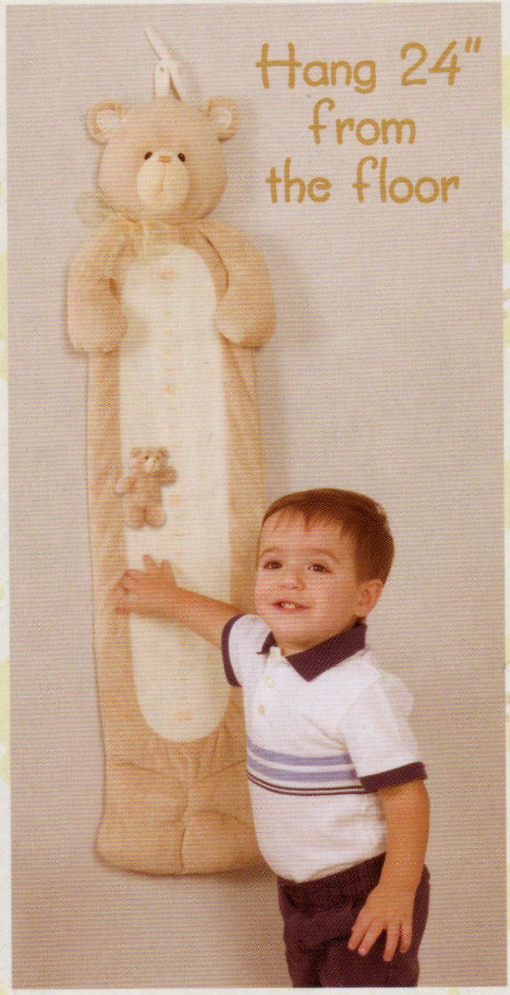 GUND Teddy Bear Growth Chart Child with Growth Chart